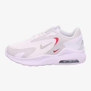 Nike Air Max Bolt Women's Size 7 White/Metallic Platinum-Siren Red CU4152 102